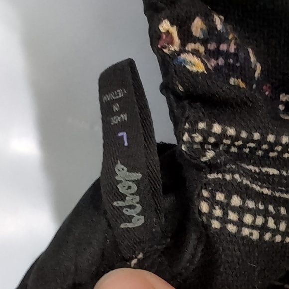 Bebop Black Boho Strapless Jumpsuit Size Large - Picture 7 of 8